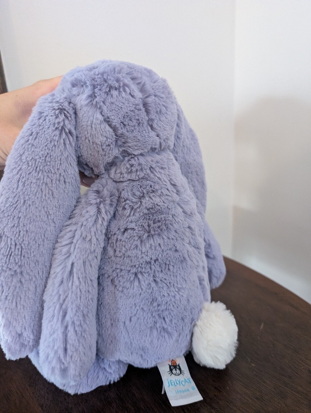 Jellycat BASHFUL VIOLA BUNNY - Medium 12" - Purple Rabbit - Picture 4 of 7
